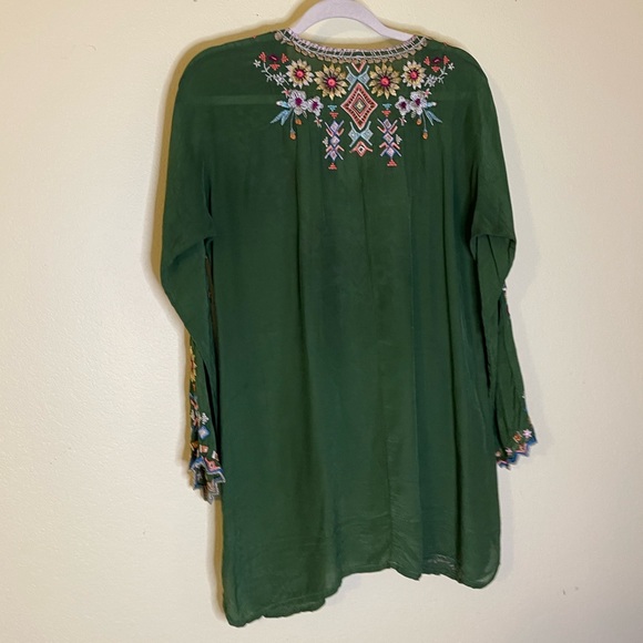 Johnny Was SUNFLOWER BLOUSE Size: S - Picture 5 of 12